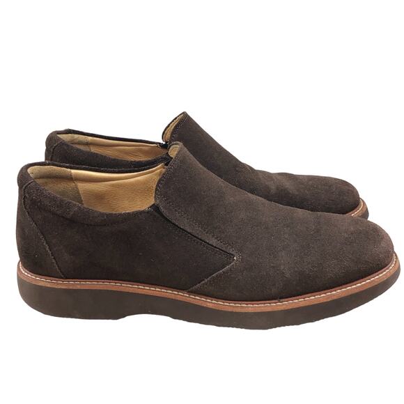 Samuel Hubbard Mens Size US 7.5 UK 6.5 Frequent Traveler Shoes Brown Suede M2190 main image 5